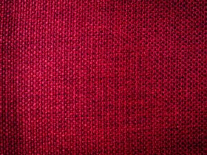 red canvas fabric